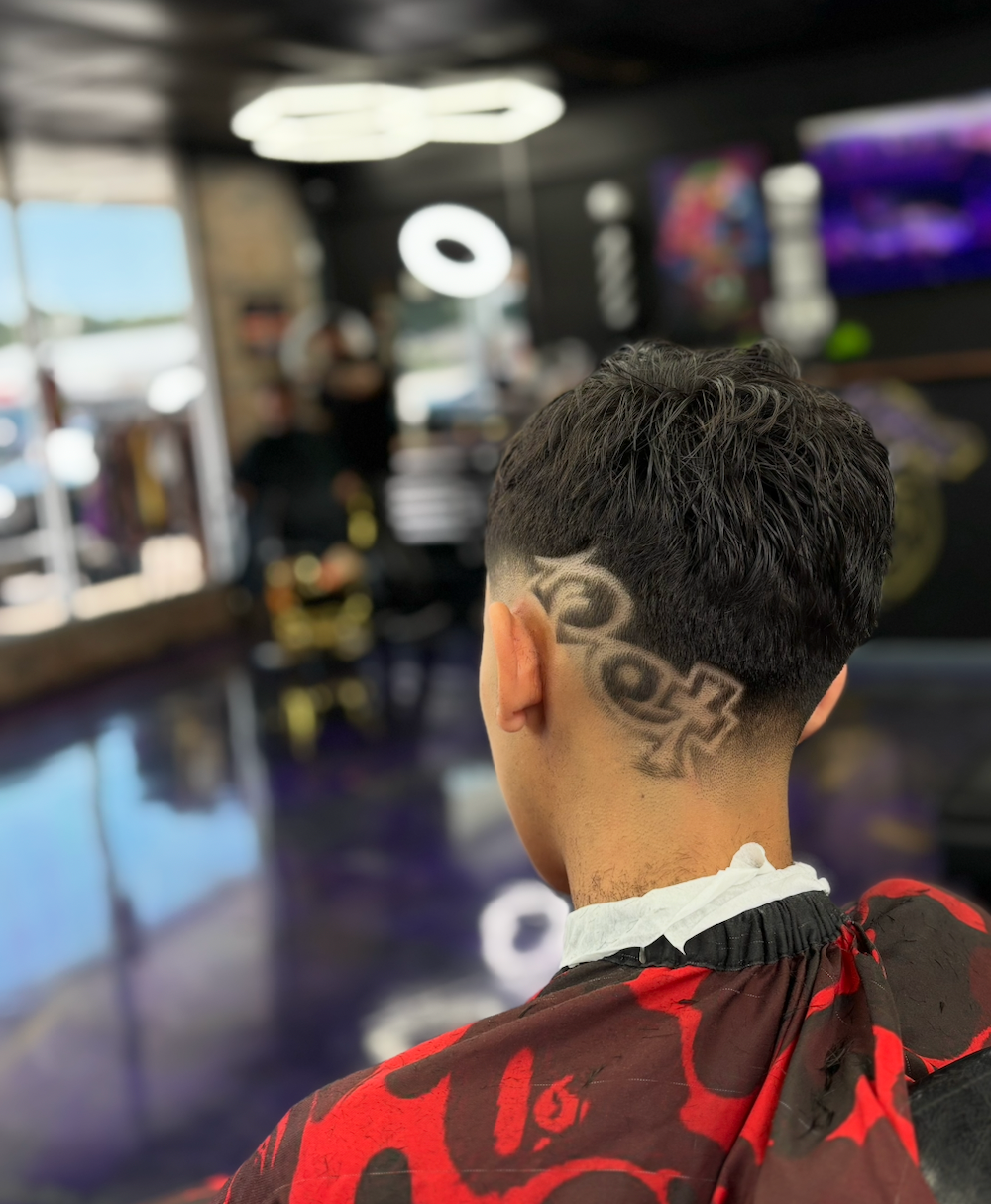 Custom haircut design