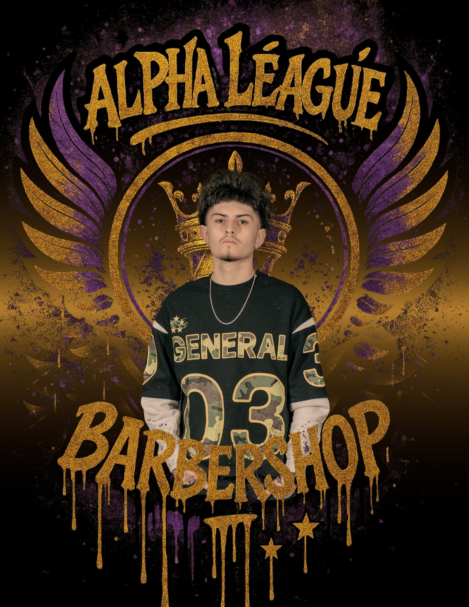 Alpha League barber portrait 3