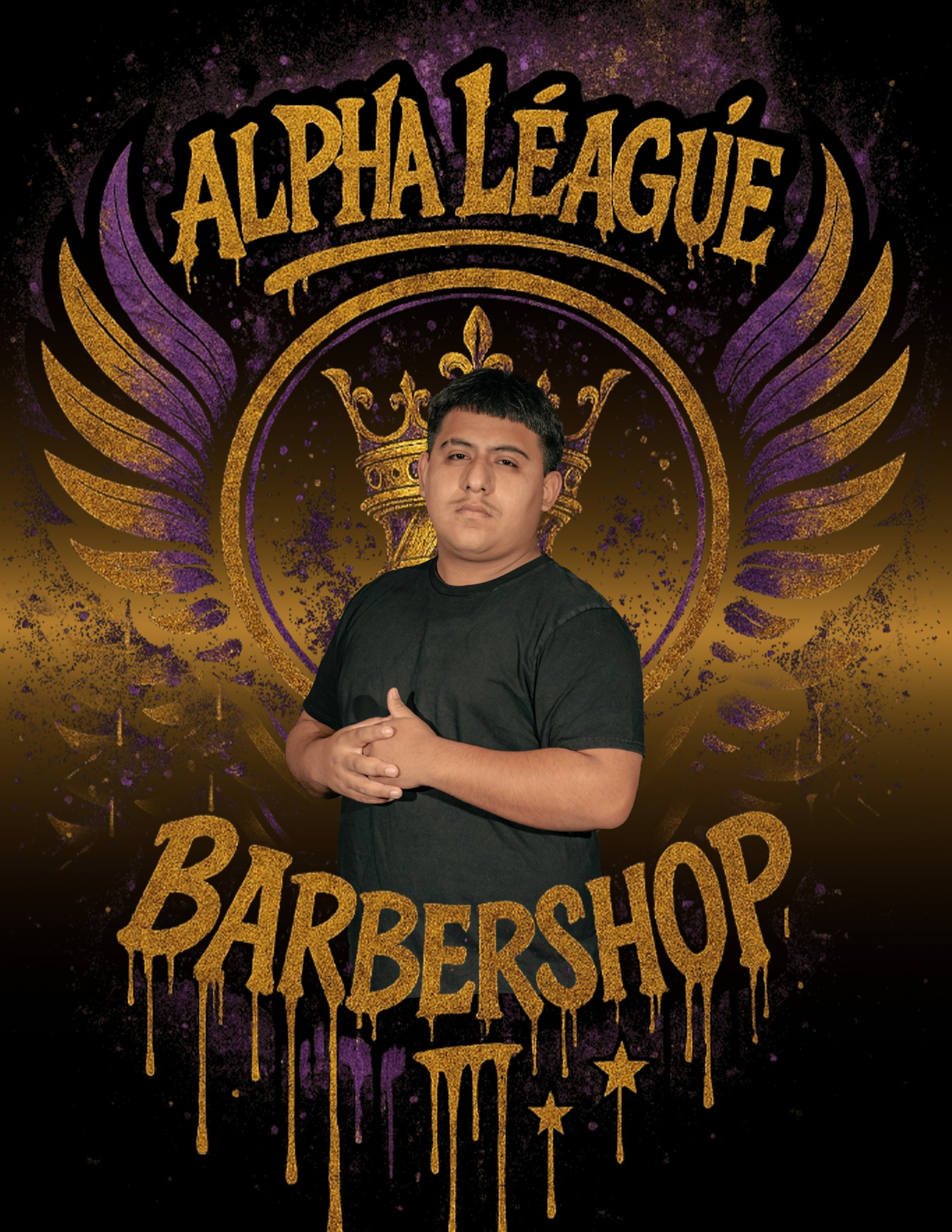 Alpha League barber portrait 4