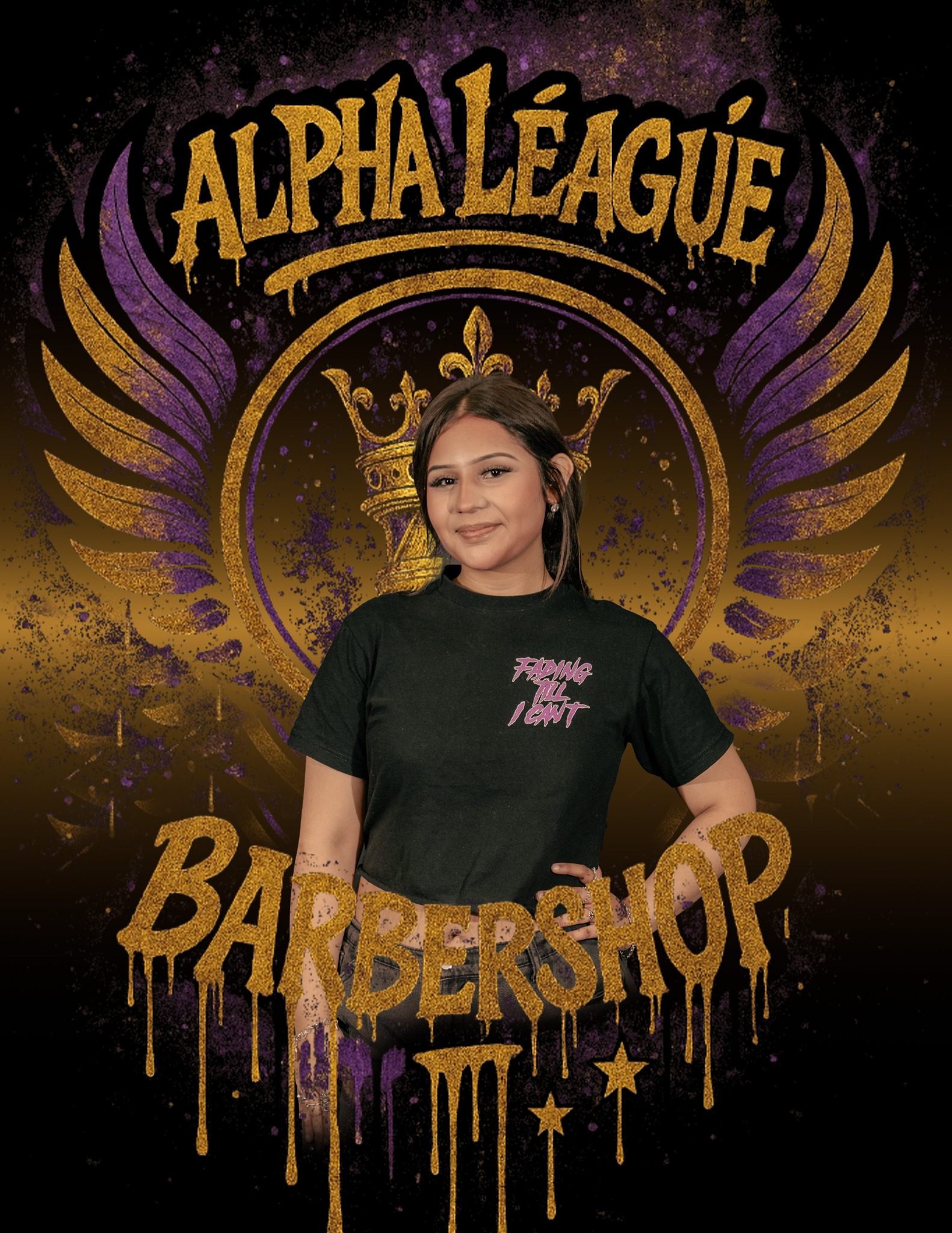 Alpha League barber portrait 5